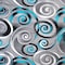 Flash Furniture Turquoise 5' x 7' Modern Swirl Area Rug ACD-RG414-57-TQ-GG - alternate 4